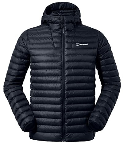 Berghaus Men's Vaskye Synthetic Insulated Jacket | Extra Warm | Durable Coat | Lightweight Design | Puffer Jacket, Black/Black, L
