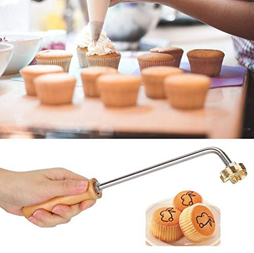 Benutzerdefinierte Holz Branding Eisen Brennstempel Heizung für Leder Holz Papier Kuchen Brot Backen Stempeln