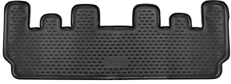 Element Passgenaue Kofferraumwanne Laderaumwanne für Ford Tourneo Custom 2018 - Titanium mit Schaltgetriebe, Shwarz