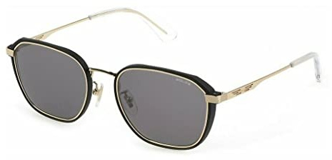 Police Unisex SPLD46 Sunglasses, Gold, 53