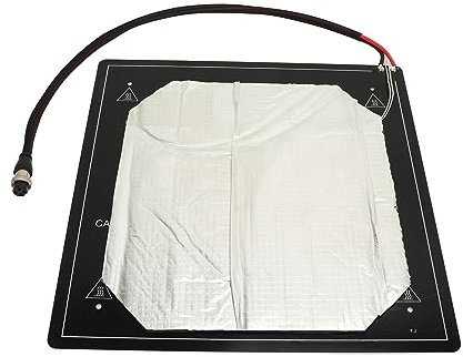 Beheiztes Bett, 3D-Drucker, Aluminium-Heizbett mit Kabel, Heißbettgröße 310 X 310 Mm für CR10 ENDER3 Maximum TEVO (12V)