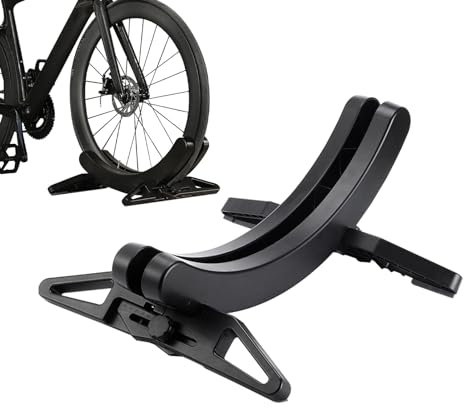 Maciun Fahrrad-Bodenständer, Fahrrad-Parkständer,Verstellbarer und Stabiler Fahrradständer - Fahrradzubehör, Bodenparkständer, Fahrradaufbewahrung für 1-3,1 Zoll Mountain - und Rennräder im Innen