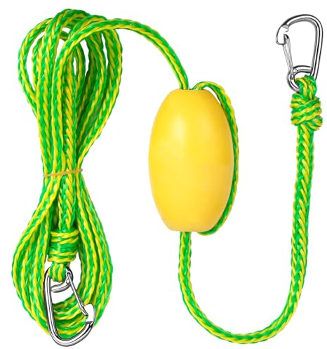 OBCURSCO Kayak Tow Line, Drift Sock Anchor Rope for Fishing Boats and Buoys