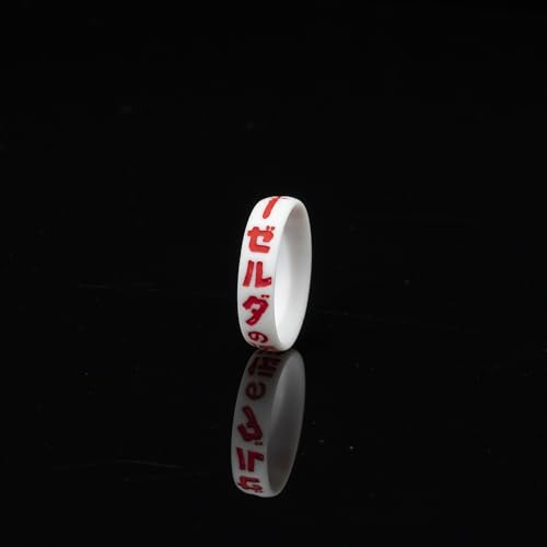 Hokeyio Scroll Wheel Collar for Razer Viper V3 HyperSpeed – Rubber Replacement Ring, Repair Tool Accessory White Red