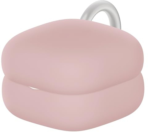 Case Cover for Sony LinkBuds Fit - Easy Clip-On Ring, Personlise your Headphones, Only for LinkBuds Fit - Pink