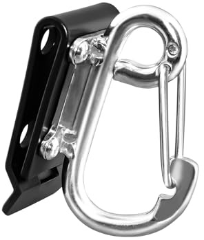 WSOQYEO Tool Holster Belt Tool Hook Holster Belt Tool Holder Drill Holster Suitable for Wrench, Tape Measure, Flashlight, Drill, Hammer, etc (Wrench Holder)