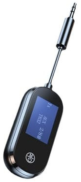 Boannice Transmisor Receptor Bluetooth Digital 5.3, Adaptador de Audio Bluetooth para TV, Auriculares, Altavoces, PC, Switch, para Aviones, Gimnasios, Llamadas Manos Libres en el Coche, Baja Latencia