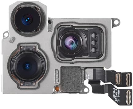 Risidamoy for iPhone 15 Pro Max Camera Replacement Rear Camera Replacement 48MP HD Video HDR Photo Main Camera Flex Cable Lens Module Assembly A3106 A2849 A3105 A3108
