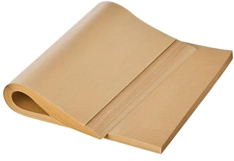 Fogli di carta pergamena non stick-rettangolari, carta da forno ad alte prestazioni, carta da forno non sbiancata, tappetino per forno, teglia per barbecue, cottura a vapore