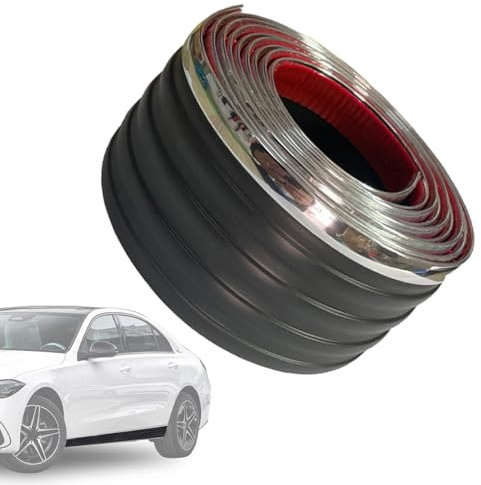 Bas De Caisse pour Voiture | Protections De Bord Anti-Rayures | Jupes Anti-Collision Renforcées pour Véhicules Modifiés Usage Urbain et Piste Protection Quotidienne Conduite Dynamique