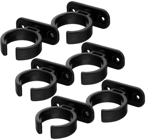 Gatuida 6pcs Microphone Base Desk Clamp Mic Stand Holder for Small Microphone Desktop Stand Clamp for Table