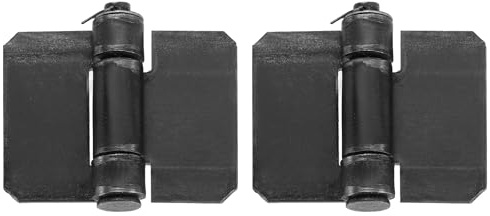 QUARKZMAN 2 Paquets De Charnieres A Souder Robustes, 2.76 x 3.74 x 0.17 Charniere A Souder Resistante A La Corrosion Et A La Rouille Pour Portes De Remorque