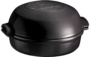 Emile Henry Käsebacker, 19,6 x 17,5 x 9,9 cm, Anthrazit