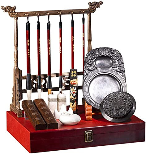 ZHANGZONG Chinesische Kalligraphie Pinsel Kalligraphie stifte caligrafie füller bürsten Kalligraphie Kanji Pinsel Geschenkset/Schreibpinsel Aquarell Chinesische Kalligraphie Pinsel Set, Chinesisch