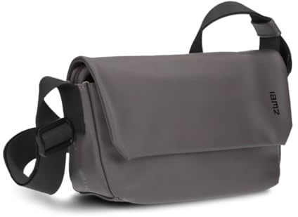 Zwei Unisex Umhängetasche Cargo CA40 kleine wasserfeste Tasche 1 Liter aus leichtem Hydroflex, Schlüsselband, verstellbarer Gurt, sportliche Crossbody-Bag für Damen Herren & Teenager