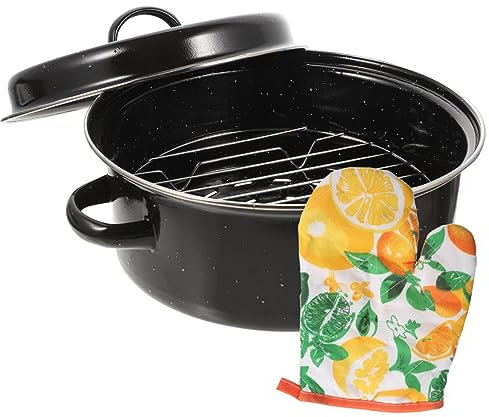 RORPOIR Roasting Pan Lid Non Stick Pan Roaster for Sweet Potato Pot Cooking Pot