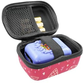 caseroxx Schutztasche Digitales Haustier passend für Bitzee Digital Haustier in vielen Farben und Designs, Schutz Aufbewahrungs Tasche