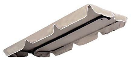 OFFSCH 1Stk versilberte Schaukel Blutbeutel Schaukel Zimmerpflanzen-Cloche staubdichter Verandaabdeckung Silber beschichtet die Schaukel Zweisitzer 210d