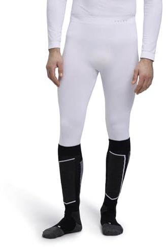 FALKE herr Baslager Underdel Warm Long M Ti funktionellt garn snabbtorkande 1 del, Vit White 2860, XXL