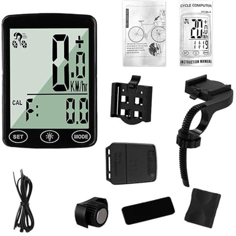 Wireless Bicycles Computer - Cycle Bikes Computer Wireless Waterproof Speedometer Odometer | Cycling Computer Speedometer Multifunctional Smart Road Bicycles Computer