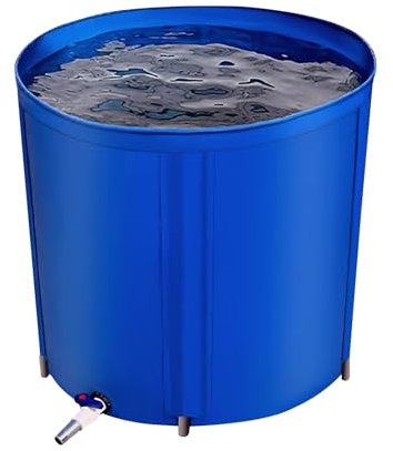 Barilotto di pioggia pieghevole portatile con sistema di raccolta dell'acqua piovana del rubinetto del filtro 160L per il bacino dell'acqua della grondaia