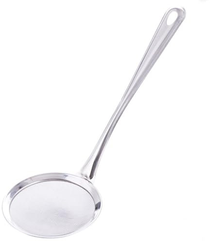 YXUANYZNB Stainless Steel Thicken Oil Colander Grease Mesh Skimmer Vegetable Residue Filter Strainer
