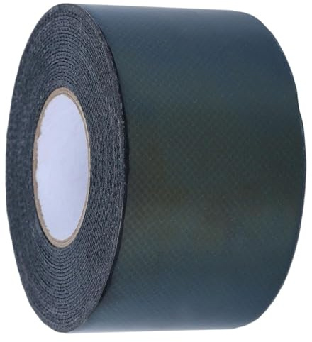 SHENJMAI Cinta Adhesiva para césped Artificial Cinta autoadhesiva de Doble Cara for Juntas césped (50 mm x 5 m): Tejido Verde Alta viscosidad y Resistente al Desgaste
