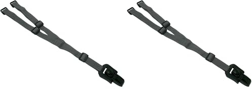 b bellelli Ersatz-Sicherheitsgurt - mit 3-Punkt-Halter für Fahrradvorner- und rücksitze. (Packung mit 2)