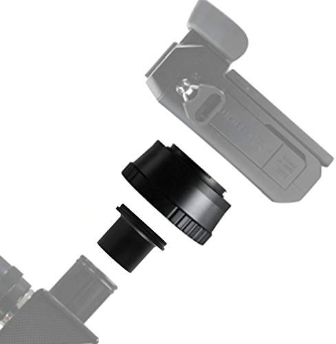 Astromania Adattatore da obiettivo T T2 a Fuji FX e adattatore telescopio da M42 a 1,25 (attacco a T) – vite universale per X-T1 X-A1 X-E2 X-M1 X-E1 X-PRO1