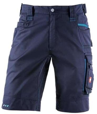 Engelbert Strauss Arbeitshose Short e.s.Motion 2020 dunkelblau/Atoll (48)