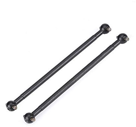 RC Car 2 Pcs Drive Shaft, 97.2mm Metal Dog Bone Drive Shaft Centre Drive Joint for HIMOTO E10MTL E10MT E10BP 1/10 Scale Remote Control Cars(Black)