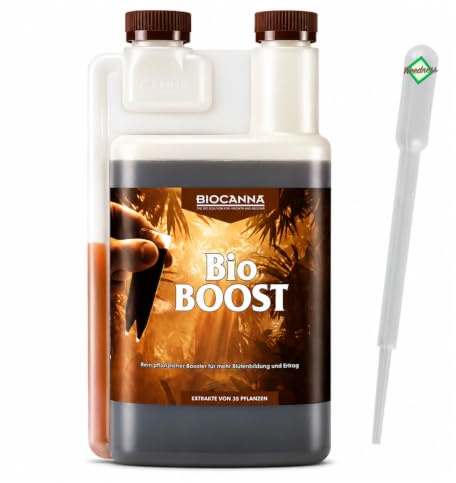 Weedness Canna Bio Boost 250 ml Blütestimulator – Bio Dünger NPK Grow Blüte Booster Tomaten Gurken Flüssigdünger Organischer