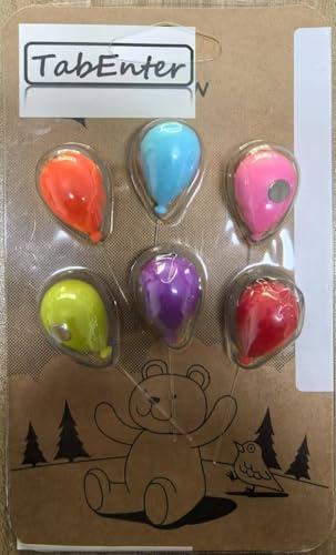 TabEnter Dekorative Kühlschrankmagnete, perfekte Kühlschrankmagnete für Haus, Büro, persönlichen Gebrauch (12er-Set Ballons)