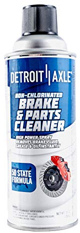 Detroit Axle - Non Chlorinated Brake Parts Cleaner Bottle 10oz High Power Spray - 1pc Set