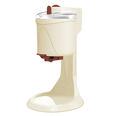 DISHENGZHEN 2,042/5,000 翻译结果 Heladera, máquina eléctrica para Hacer Helados para el hogar, Mini yogurtera automática para Helado, Sorbete + Yogur Helado con Cuchara mezcladora