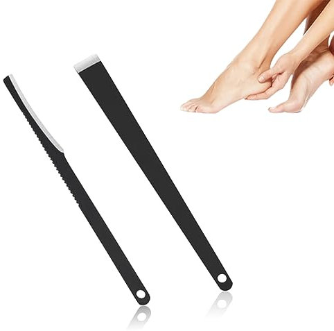 ZKSXOA Pédicure Râpe à pied - Lime pour pieds outil de soin Rasoir Lame Râpe Pied pour Callosités dur Coupe cors Peaux dures et Mortes pied nettoyage - Professionnel Couteau de Pédicure Kit pour pieds