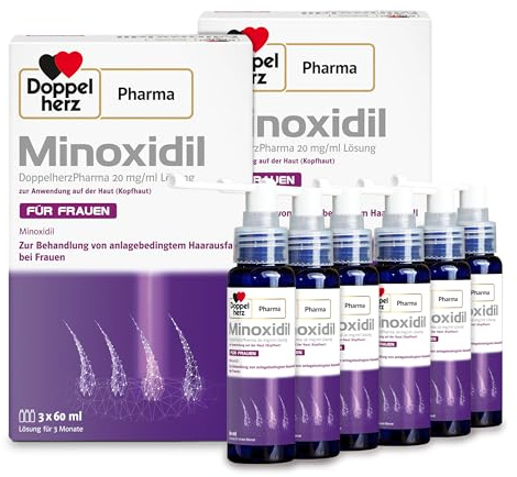 MINOXIDIL DoppelherzPharma 20 mg/ml Lösung für Fra 2x3x60 ml