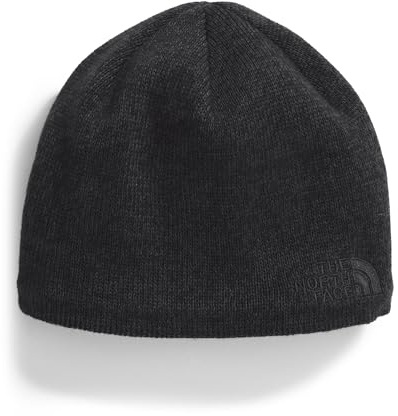 The North Face Kinder Jim Beanie-Mütze, TNF Black Heather, L