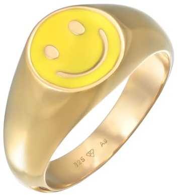 Kuzzoi Siegelring Herren 925 Silber vergoldet Herrenring 11 mm | Face Breite