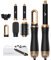 Haarstyler Airstyler Hair Styler Set 6 In 1 Mit Rundbürstenföhn Haarstyler Warmluftbürste föhn diffusor Airflow Lockenstab Automatisch, haarglätter bürste,Für Glätten, Trocknen, Volumen, Locken