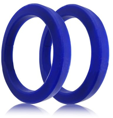 COZERI 2 stk 8,5mm dicke O-Ring Dichtungen für Siebträger Kaffeemaschine, E61 Brühkopf Dichtung, hochwertiger Silikondichtung, kompatibel mit Gaggia, Gaggia Classic, VBM, Faema E61/E98, Decent