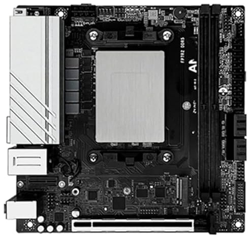 N17 NAS Motherboard Ryzen 9 8945HS 2xNVMe 4xSATA3.0 1x PCIEx8 2xDDR5 2x2.5G LAN 17x17 Gaming ITX Mainboard HDMI*2 DP Mini ITX Soft Routing Board