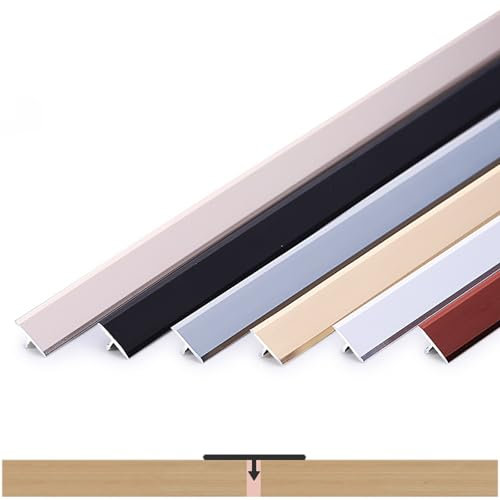 T Profil Aus Aluminium, Übergansprofil, Fliesenschiene Poliert 6 8 10 12 15 Mm, Flache Trennleiste Für Türschwellen Und Verbindungsböden Von Laminatdielenfliesen (3 Stück X 0,9 M)(Silver white,90cmx0.