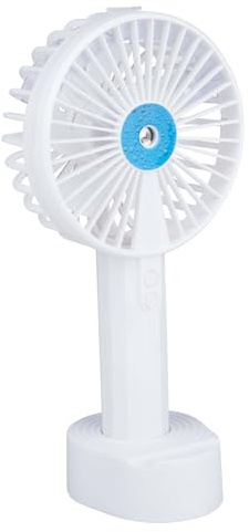 HAC24 Tragbarer Akku Sprühventilator Wiederaufladbar 3 Stufen Handventilator Mit Wasser Sprühnebel Hand Ventilator