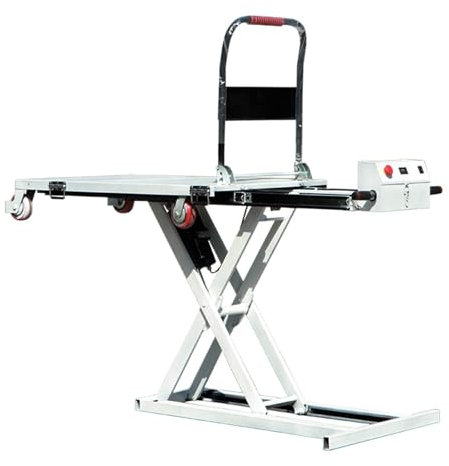 QIUFANGY Montacarichi for Materiali, carrelli elevatori elettrici Idraulici montati su Veicoli, carrelli Pieghevoli, Adatti al Trasporto e al carico di Materiali su Camion