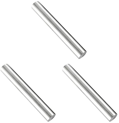 mattarello, 3 pezzi di pasta for ravioli in acciaio, for torte e medi