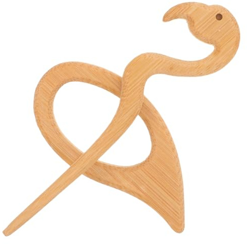 Garneck Broche en Bois Marron Épingle à Revers de Vêtement pour Femme Confortable et Décorative, Design Délicat Unique, pour Châle ou Paquet à Dos