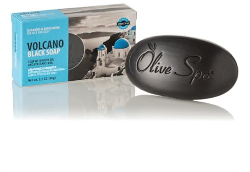 Santo Volcano Black Soap 90g