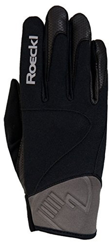 Roeckl Reithandschuh -Wien- schwarz/grau, 6