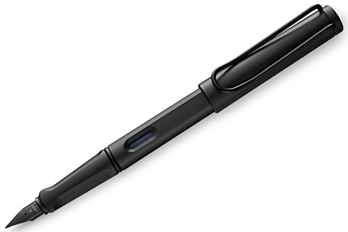 Lamy Safari Fountain Pen 044 (F) All Black Limited Edition 2018